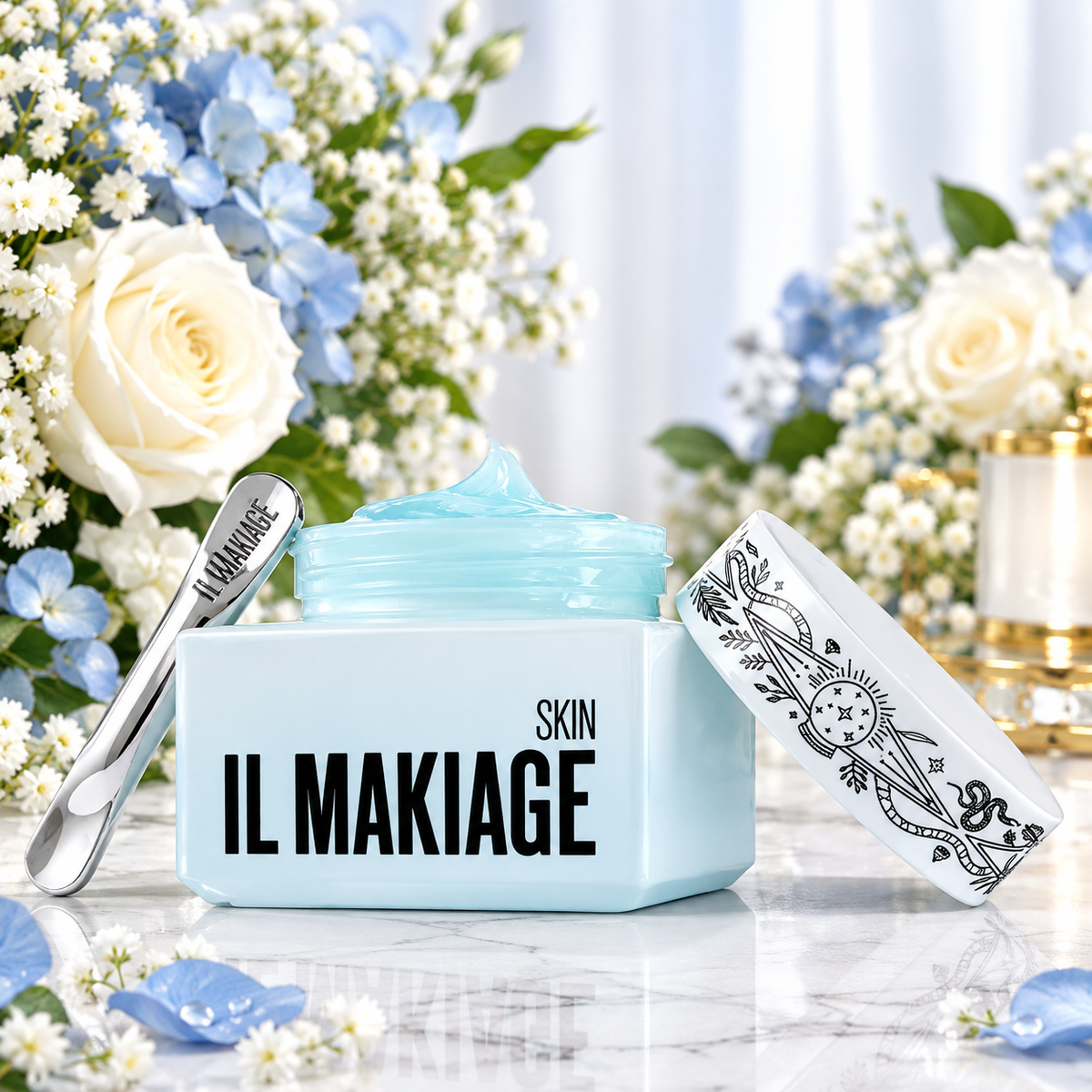 NEW IL MAKIAGE Power Lift Plumping Cream Collagen Boost Priming Moisturizer
