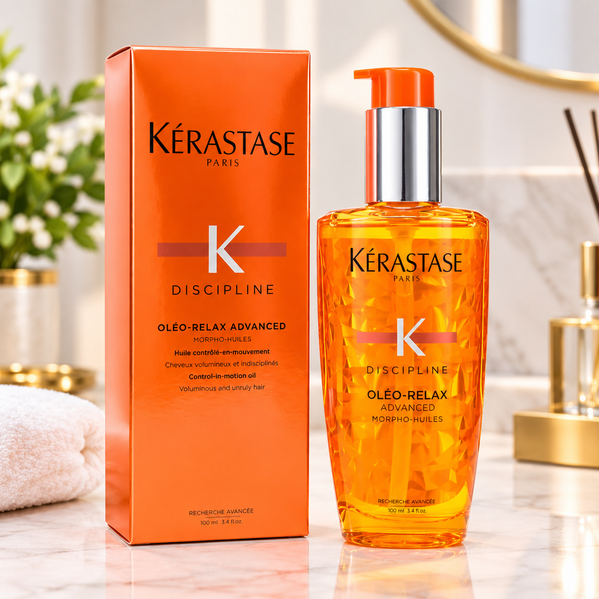 Kerastase Discipline OLEO RELAX ADVANCED HAIR Oil Anti-Frizz 100ml