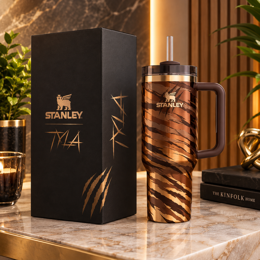 Stanley X Tyla Tyger Limited Edition Cup - Quencher H2.0 Flowstate Tumbler 40 oz