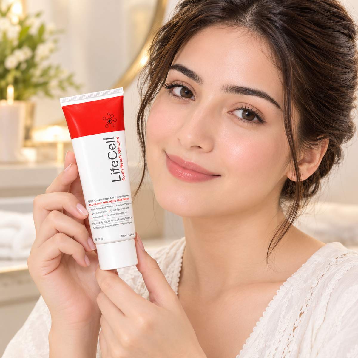 All In One Anti-Aging Cream – Reduces Wrinkles, Fine Lines, Dark Circles