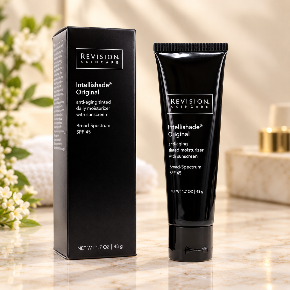 New Revision Skincare Intellishade Original Tinted Moisturizer SPF 45, 1.7 oz.