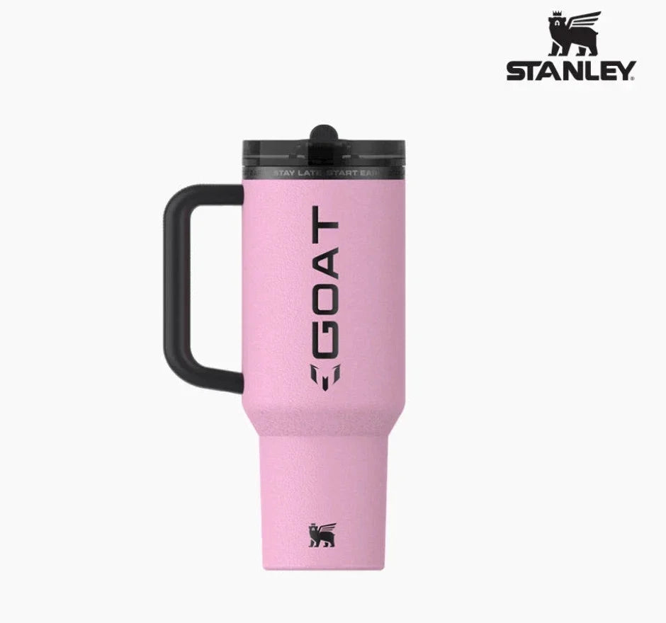 Messi x Stanley 1913 Quencher ProTour Flip Straw Tumbler 1.18L Messi GOAT Pink